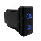 Синие светодиодные противотуманные фары 12 В, кнопочный переключатель для Toyota Landcruiser Hilux Prado 120 SERIES 4runner 2003-2009, замена OEM