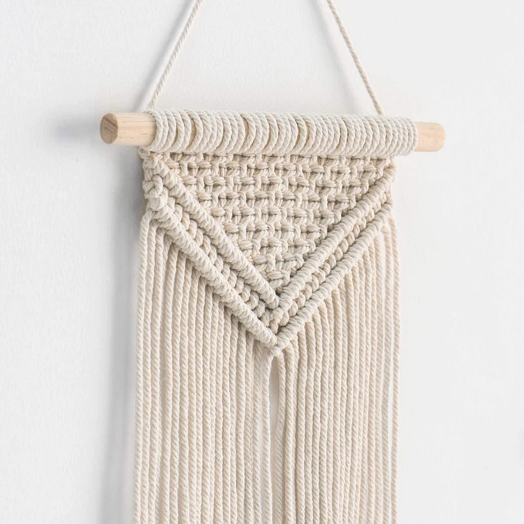 

3 Pack Macrame Wall Hanging Tapestry,Art Woven Wall Decor Boho Chic Home Decor for Apartment Bedroom Living Room Gallery