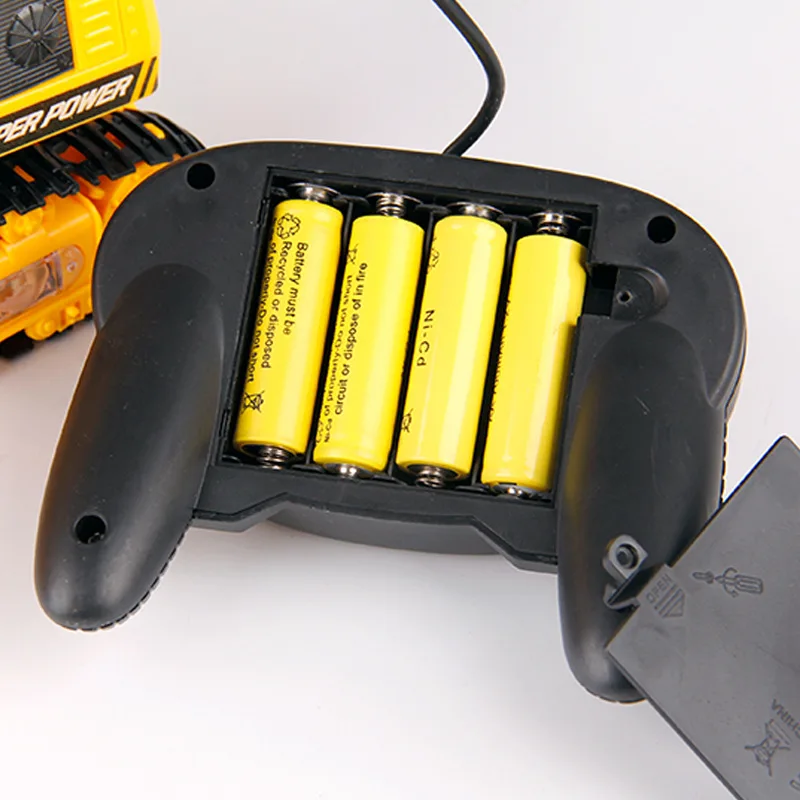 

Classic Remote Control Crane 5 Channel RC Engineering Vehicle 8033E Wire Control Crawler Excavator Simulation Industrial Toys