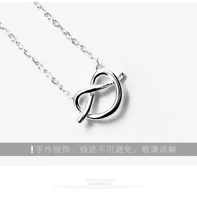 

New 925 Sterling Silver Heart Necklaces Pendant Fashion Sterling Silver Jewelry Statement For Women Bijoux