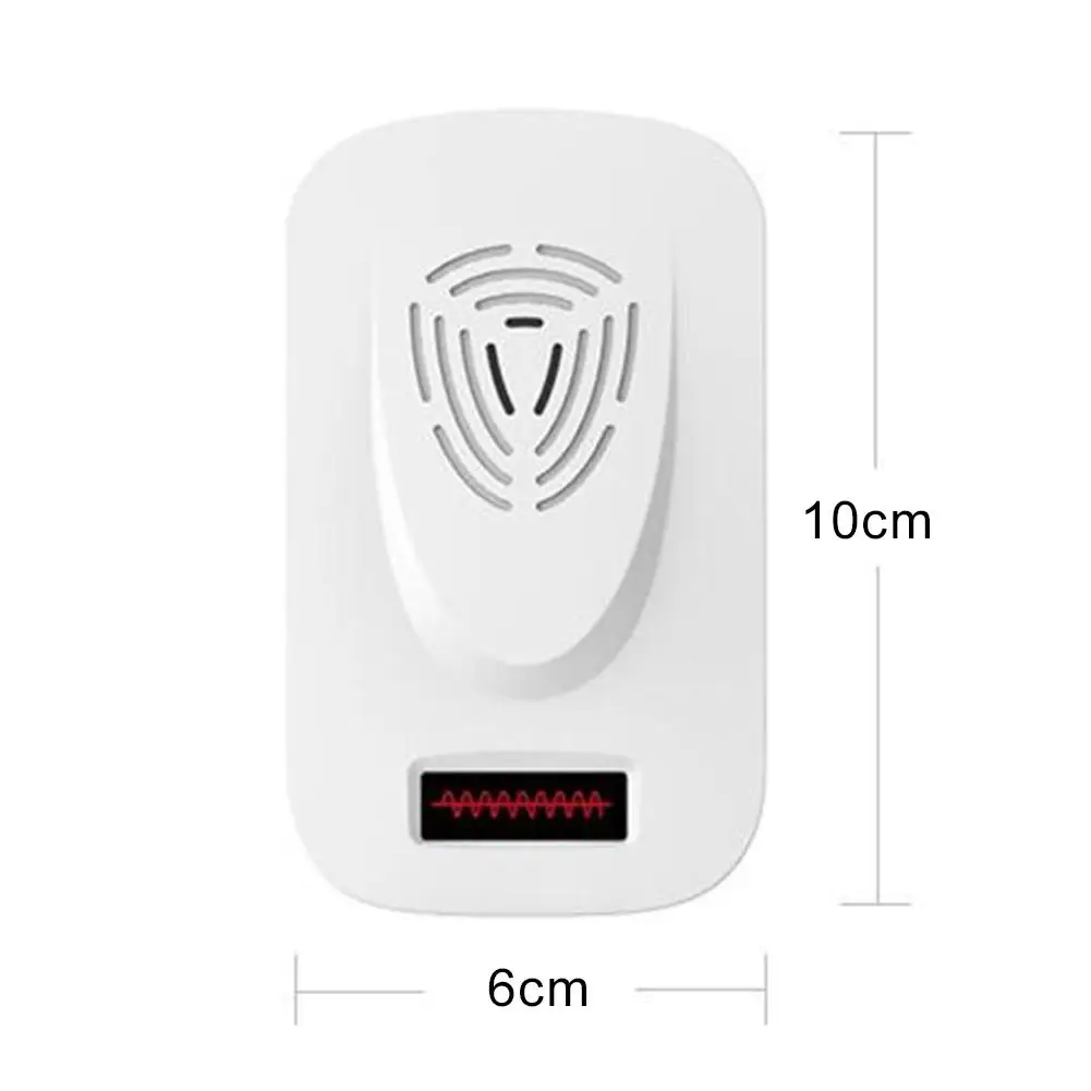 

Ultrasonic Electric Pest Mosquitoes Mouse Cockroach Insect Repeller Rejecter