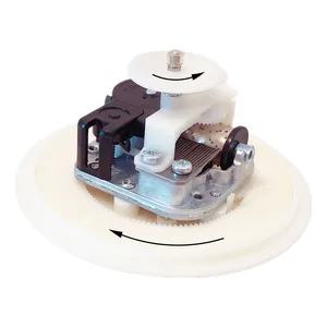 Музыкальная шкатулка сделай сам с вращающейся пластиной и основанием в обратном направлении, механизм рождественских подарков, необычный подарок