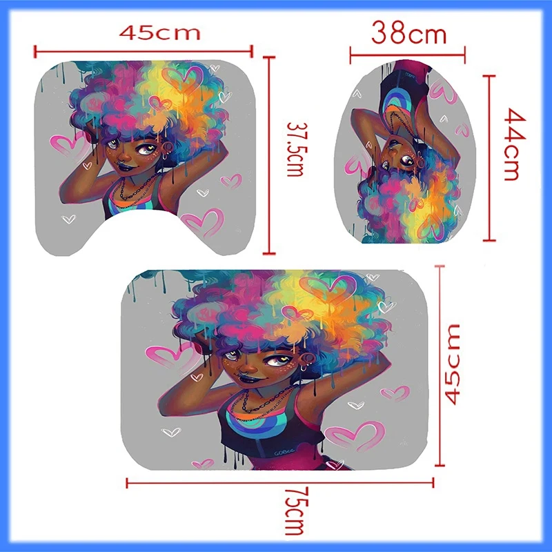 MLGB Персонализированная афроамериканская Женская Красота Сексуальная Милая