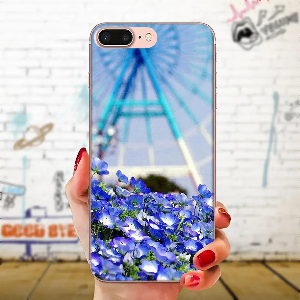 Прозрачные мягкие чехлы для Samsung Galaxy Note 5 8 9 S3 S4 S5 S6 S7 S8 S9 S10 5G mini Edge Plus Lite Happy Ferris Wheel |