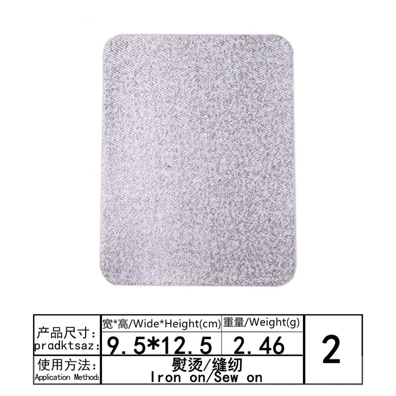 1pc Elbow Patches Clothes DIY Jeans Iron On Denim Patch Repair Pants Knee Apparel Fabric Sewing Accessory for man Jeans Parches