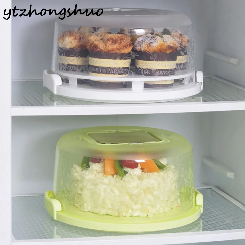 

Коробка для хранения продуктов, 1 шт., переносная коробка для пирожных, для сохранения свежести в холодильнике, коробки для хранения фруктов,...