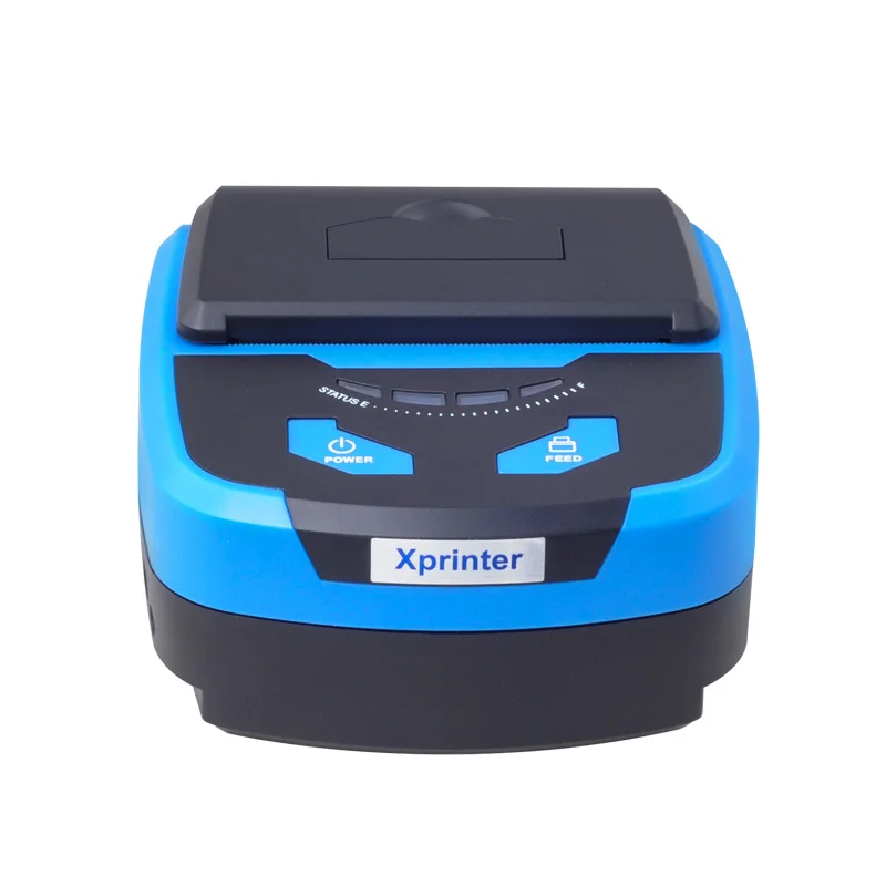 Портативный 80 мм Bluetooth термопринтер Поддержка Android POS многоязычный макс. 70 мм/сек