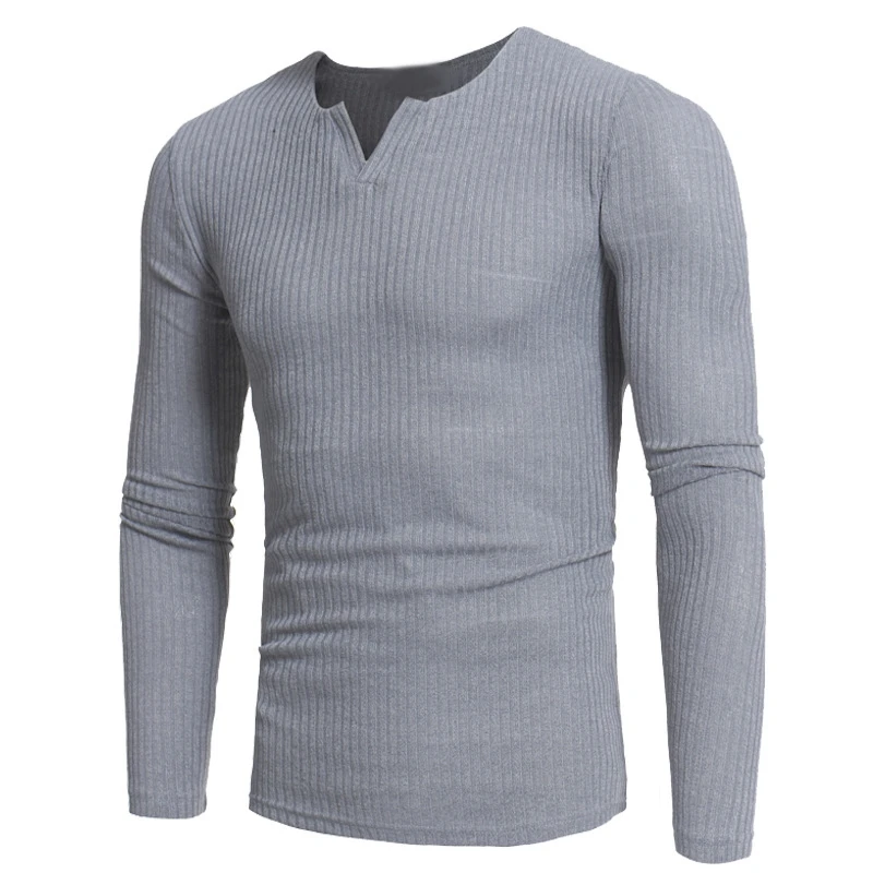 

Men's Knitwear Stylish Long Sleeve V-Neck Stretch Slim Soft Winter Jumpers Mens Pullover Sweater Tops