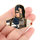 Эмалированный значок на лацкан DZ2116, украшение для шляп, одежды, рюкзака, ювелирные аксессуары, подарки для друзей