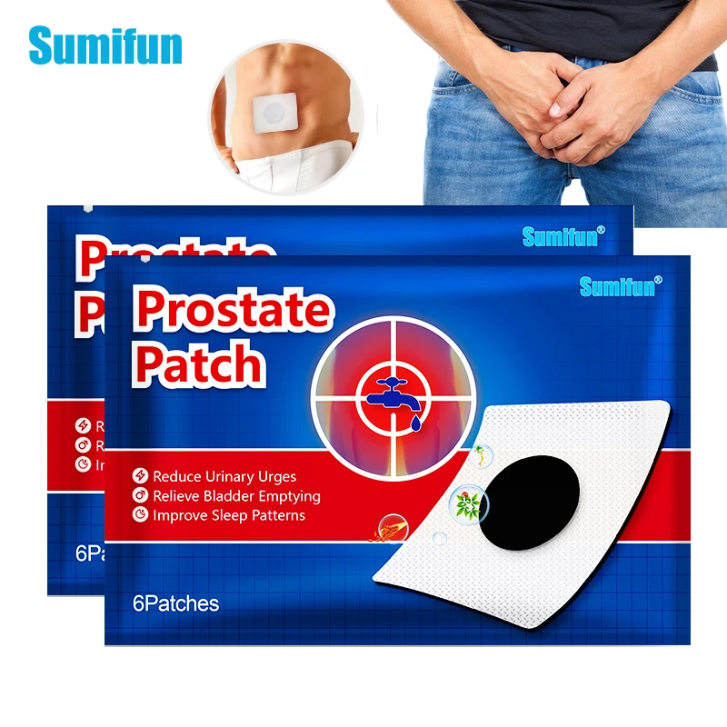 

12pcs/2bags Man Prostate Treatment Patches Navel Plaster Prostatitis Man Kidney Function Patch Strengthen Herbal Medical Plaster