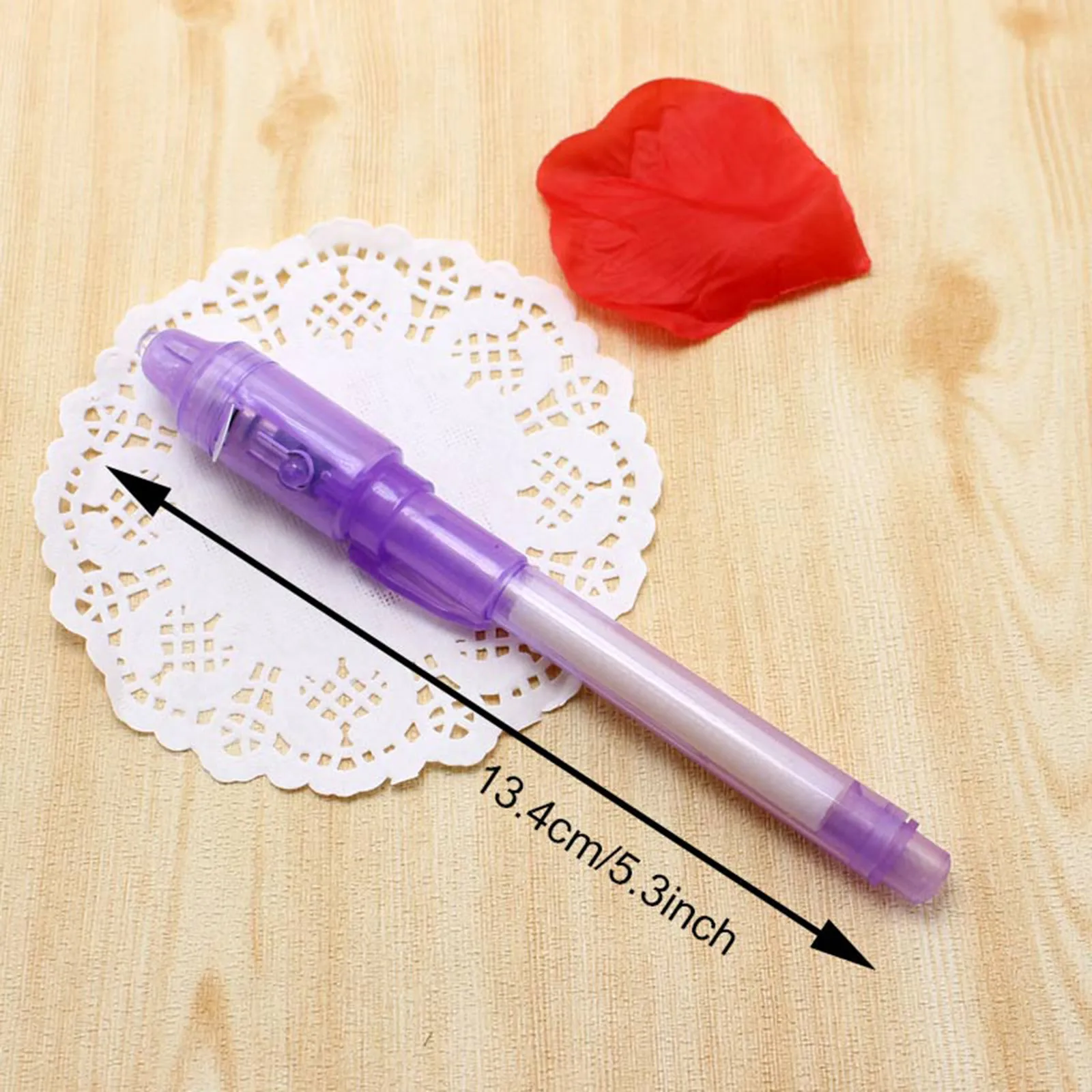 7 шт. 2 In1magic invisible светодиодный светильник ручка невидимых чернил световой