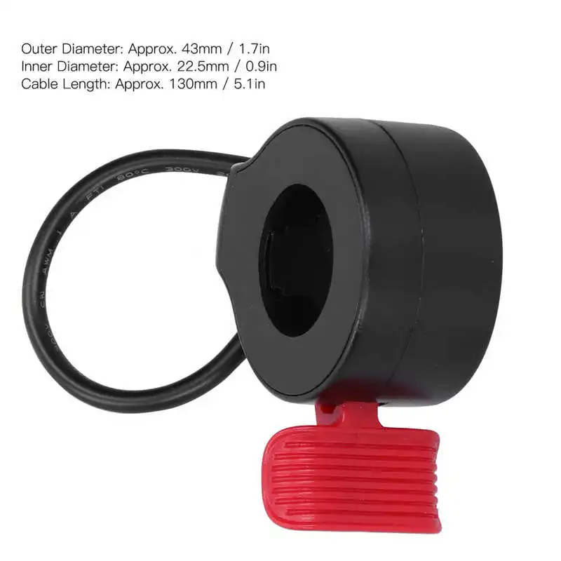 Усилитель газа на палец для электрического скутера Датчик Холла ручка