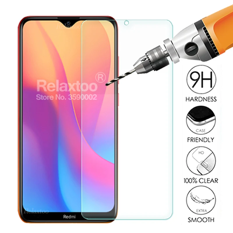 Оригинальное защитное стекло redmi 8a Защитное для экрана протектор xiaomi закаленное
