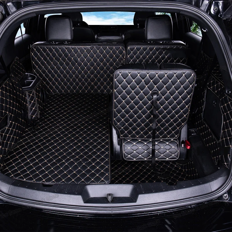 

Кожаный коврик для багажника автомобиля, для ford explorer 2011, 2012, 2013, 2014, 2015, 2016, 2017, 2018, 2019, аксессуары для салона на 5, 7 мест