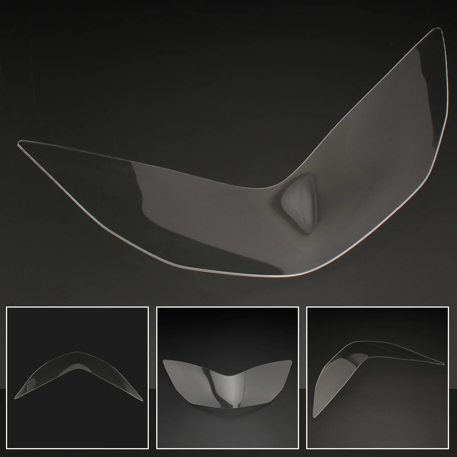 

Topteng Front Headlight Lens Guard Protect Lens Fit For Honda 300 2018-2019 Smoke Motorcycle Accessories