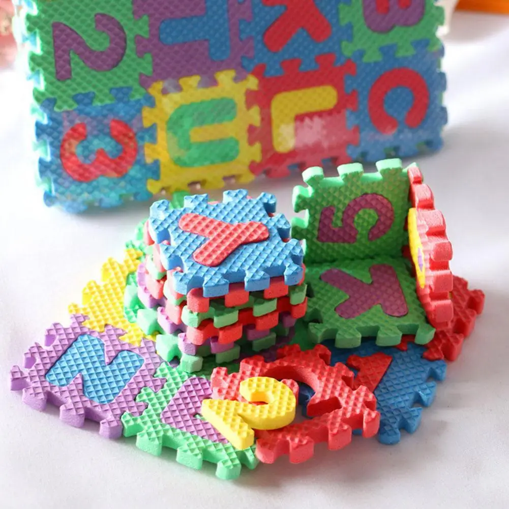 

Mini Puzzle Letter Mat Doll Accessories Suitable For 30CM Dolls Yoga Mat DIY Toy Kids Children DIY Educational Toy Gifts