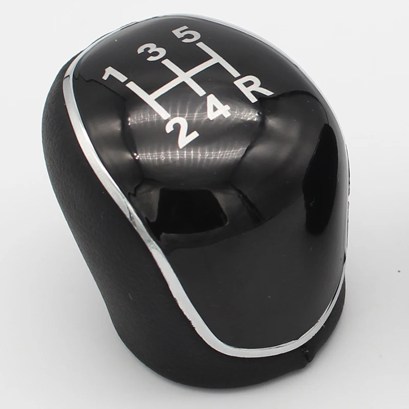 5 Скорость автомобиля из искусственной кожи рукоятка для рычага переключения