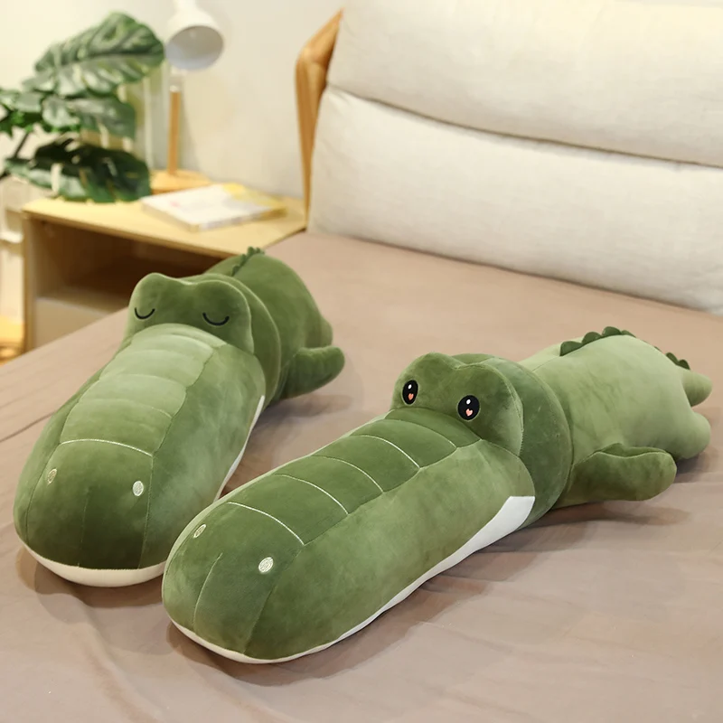 

Мягкая подушка для сна под крокодила