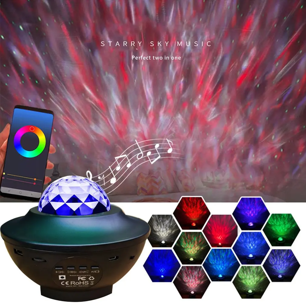 Новинка 2021 лазерный водяной знак с питанием от USB беспроводной звездного