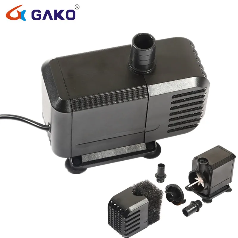 15/30/40 Вт GAKO High Flow WP 3500 IP68 ультра тихий аквариум амфибия водяной насос US/EU/UK/SAA