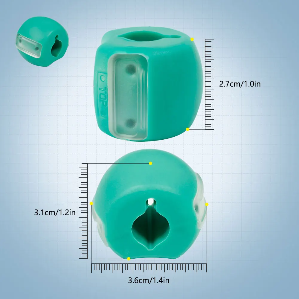 

Chew Ball Training Jaw Exerciser Double Chin Reducer Eliminator for Jawline Shaper Facial Toner Jawz Exercise Ball To Face Lift