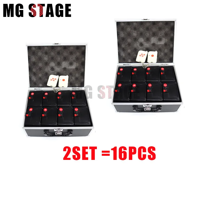 2 набора блестящая система беспроводной пульт дистанционного управления