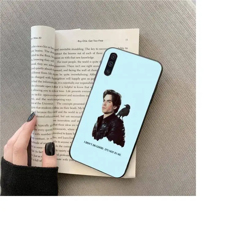 The Vampire Diaries Stefan Damon Salvatore Phone Case For Samsung Galaxy a50 A30S A50S a71 70 a10 case samsung a51 case images - 6