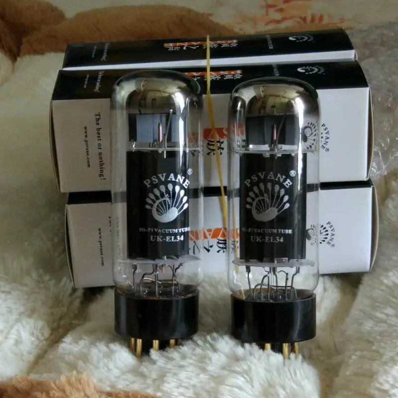 PSVANE noble voice EL34 6P3P электронная трубка прямого поколения 6L6 UK|tube electronic|tube 6l6tube el34 |
