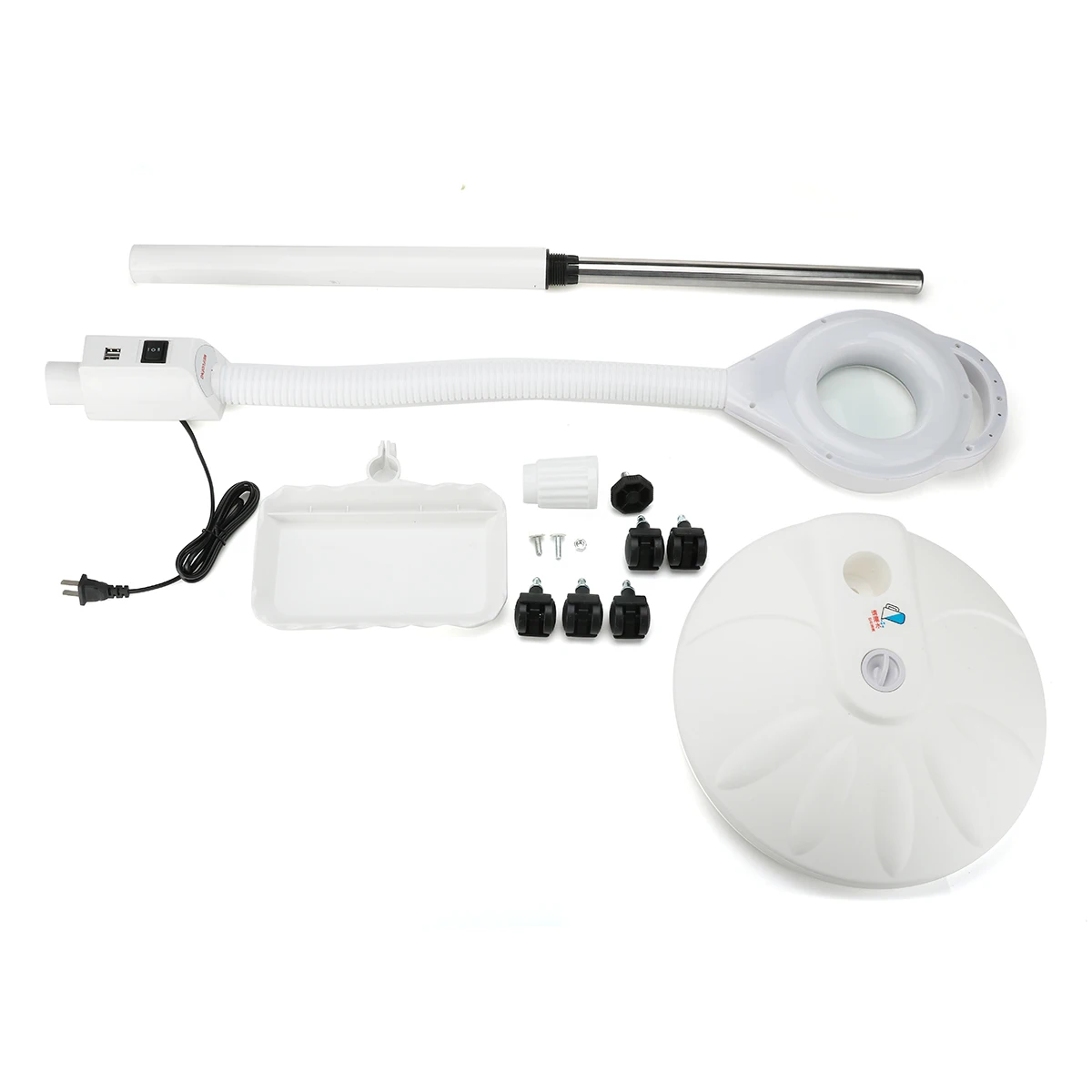 

220v-240V 16X Diopter LED Magnifying Floor Stand Lamp Magnifier Glass Cold Ligth Len Facial Light For Beauty Salon Nail Tattoo