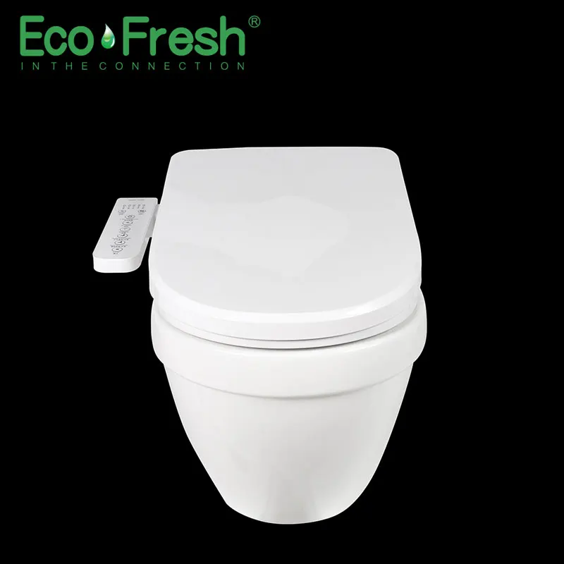 Ecofresh, умное сиденье для унитаза, u-образное электрическое биде, сантехника для ванной, УФ антибактериальное автоматическое мытье, подогрев унитаза