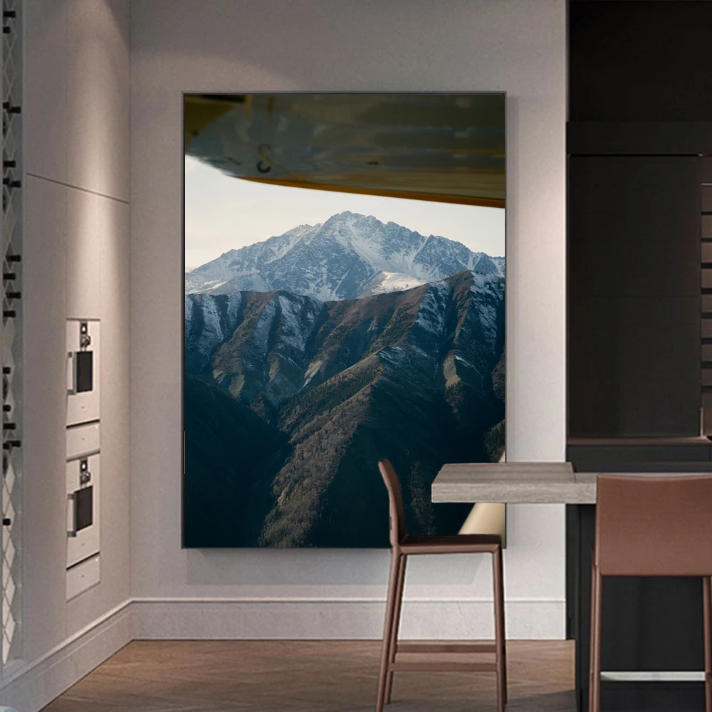 

Landscape oil painting Canyon River art canvas painting living room corridor office home decoration mural