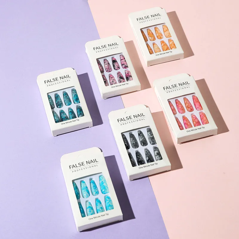 

Накладные ногти, принадлежности для профессионалов, накладные ногти, Длинные Накладные аксессуары, комплект оборудования, поставки с клеем...