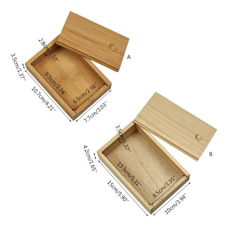 

Bamboo Cards Storage Box Desktop Wooden Poker Playing Card Box Case for Tarot Playing Games Table Board Deck Game D5QD