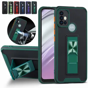 armor anti fall phone case for motorola g10 g20 g30 shockproof silicone metal magnetic ring cover for moto g50 g60 g100 cases free global shipping