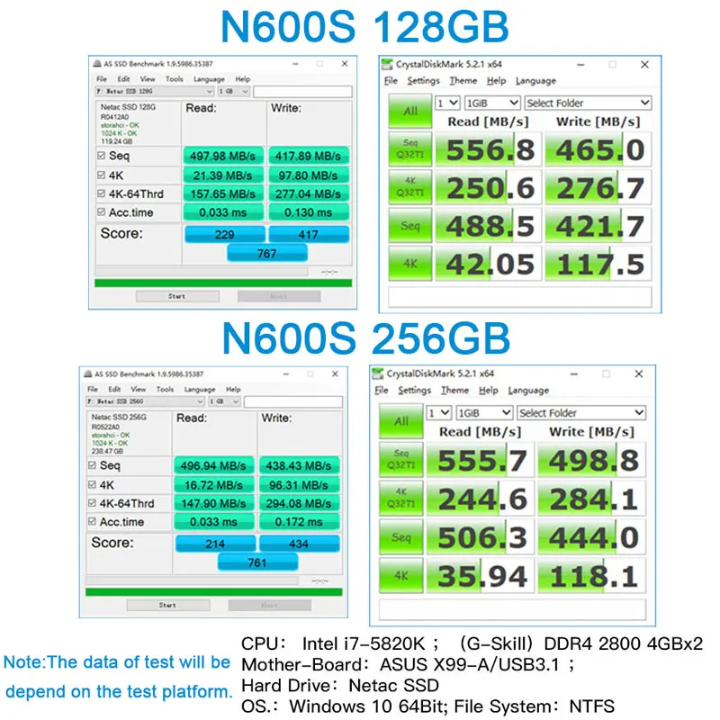 Netac жесткий диск hdd 2.5 ссд 1 ТБ 2 5 &quotsata usb disque dur ssd 512GB 256GB 128GB disco duro твердотельный