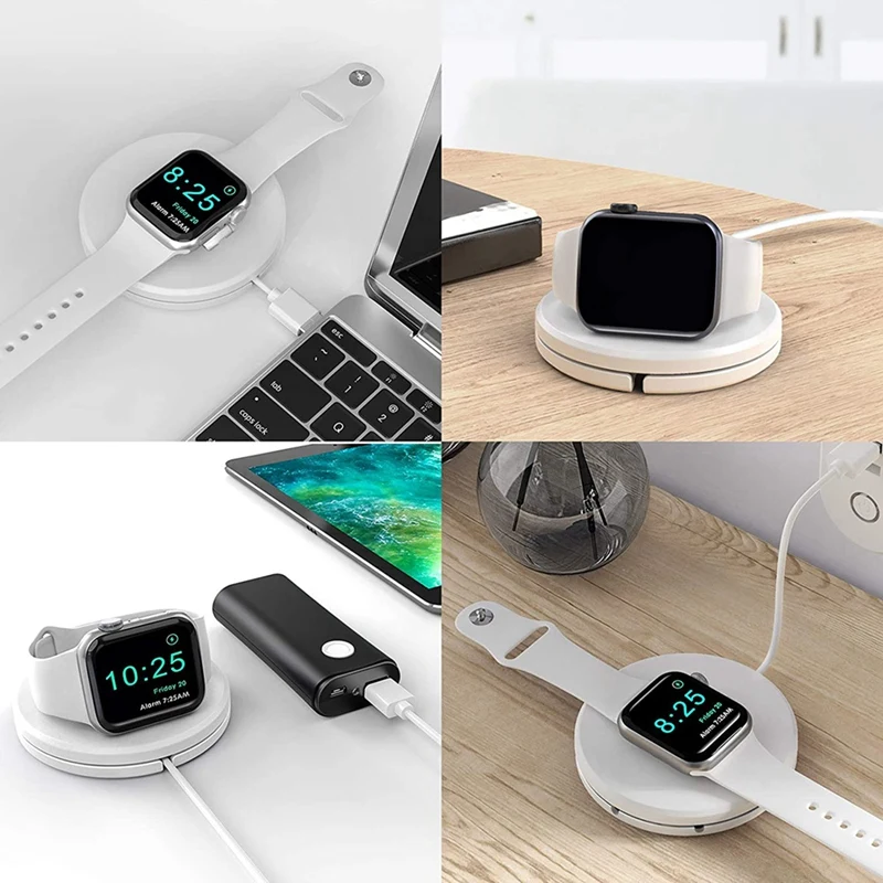 

Charging Stand for Apple Watch, Watch Charger Stand with Changing Cable, Magnetic Wireless Charging Dock