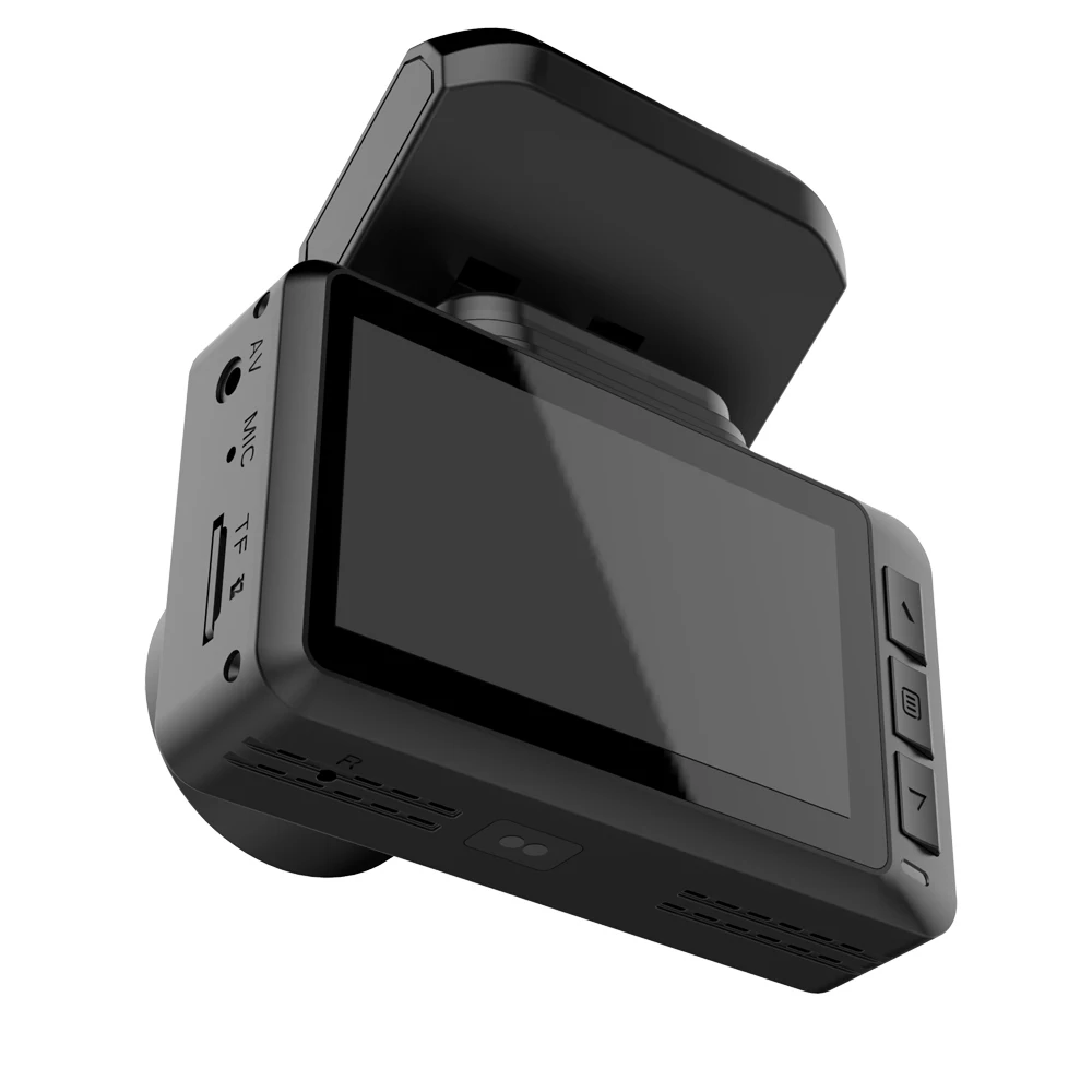Автомобильный видеорегистратор с двумя объективами 4K Wi-Fi GPS датчик жеста ночное