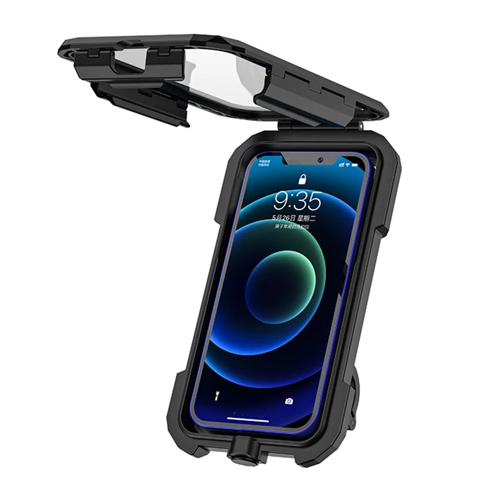 

Мотоциклетный держатель для телефона, водонепроницаемый, с поворотом на 360 °