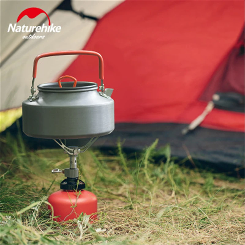Туристическая газовая горелка Naturehike сдвоенная печь для кемпинга приготовления