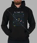 Мужская толстовка с капюшоном Pacman, синий спортивный костюм оверсайз для работы, мужской спортивный костюм Wo, мужские толстовки с капюшоном на молнии