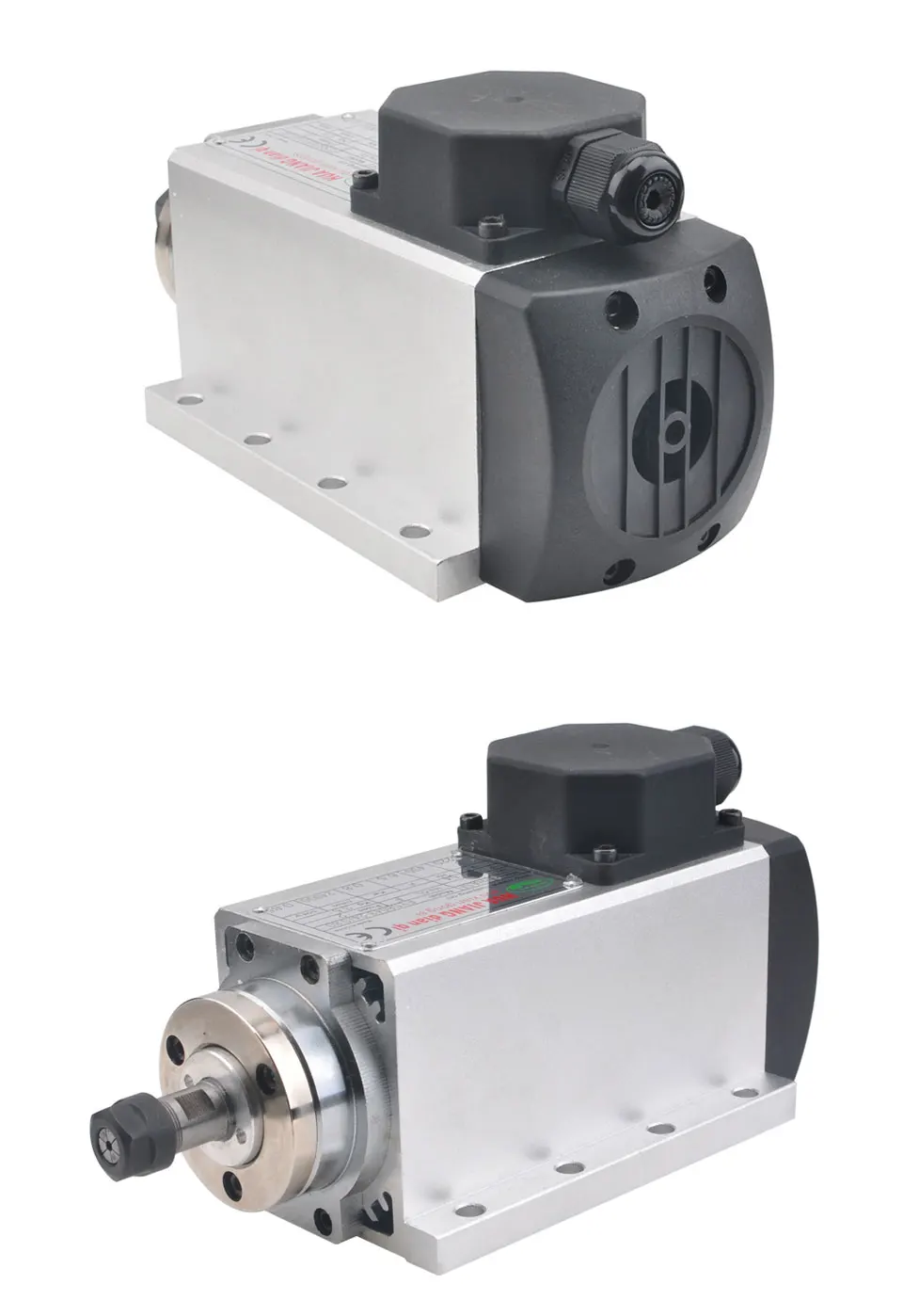 Daedalus CNC мотор шпинделя 110 В/220 В шпиндель 0.8квт с воздушным охлаждением квадратный двигатель ER11 Фрезерный резак гравировальный инструмент