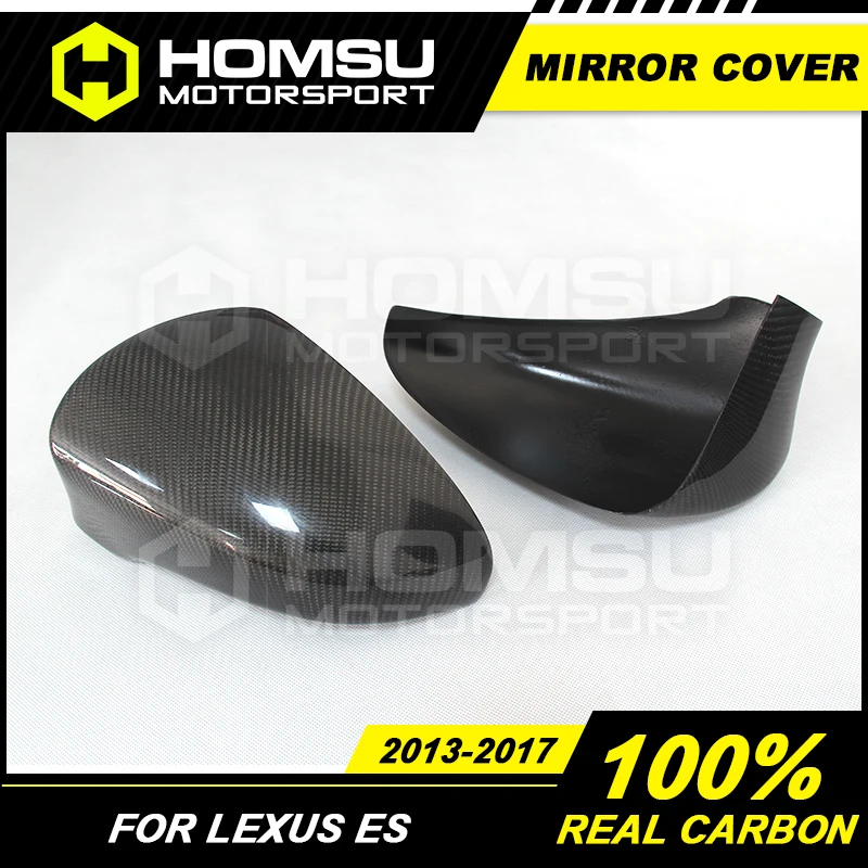 Крышка для зеркала из углеродного волокна Le-xus ES зеркало заднего вида 2013-2017 замена