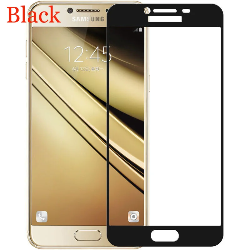 Полное покрытие из закаленного стекла для samsung Galaxy A9 J5 J7 Prime J3 A3 A5 A7 Защитная пленка для экрана