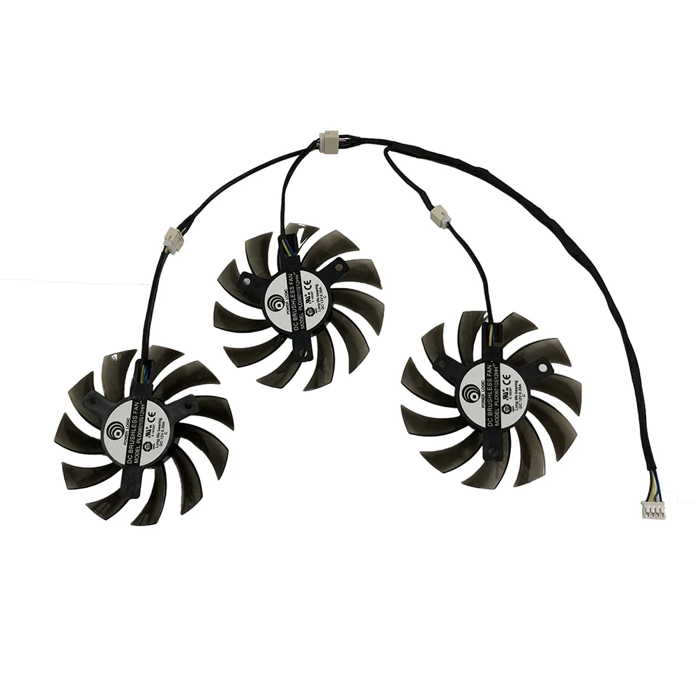 Кулер для видеокарты GIGABYTE GTX1060 1080 1080Ti/1070Ti/1060 VGA 75 мм | Компьютеры и офис