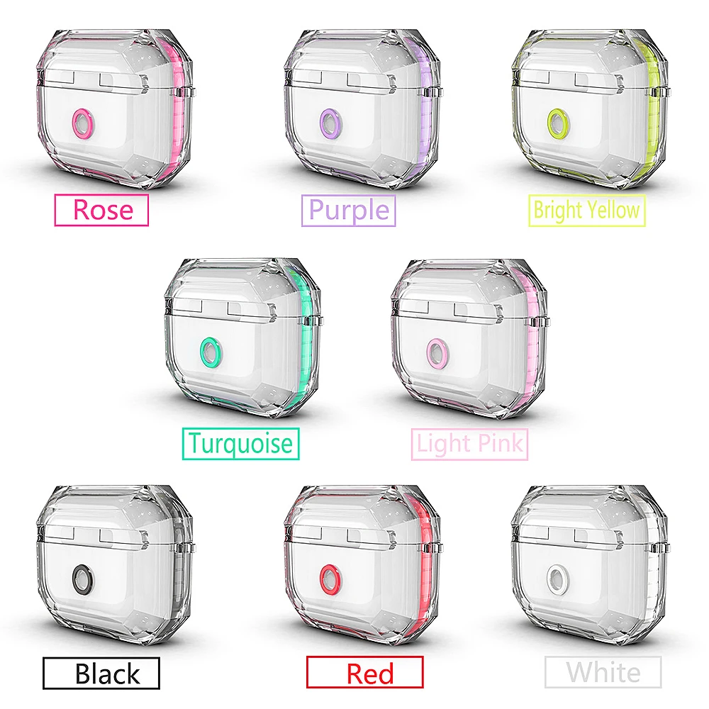 

Silicone Case For Airpods Pro For Air Pods Pro Case Cover Bluetooth Earphone Skin PC Protective Cases for Headphones Accessories