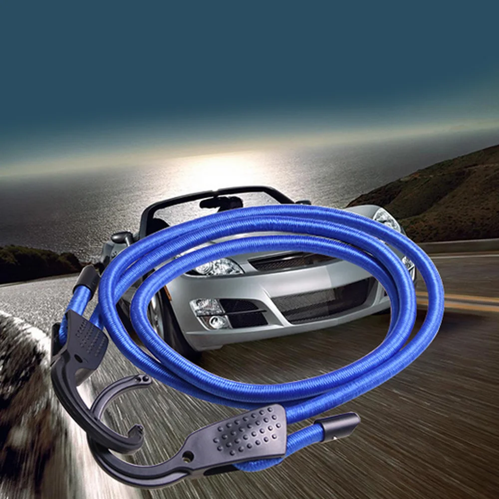 Регулируемый автомобильный веревка для багажа эластичная тянущийся пластиковый