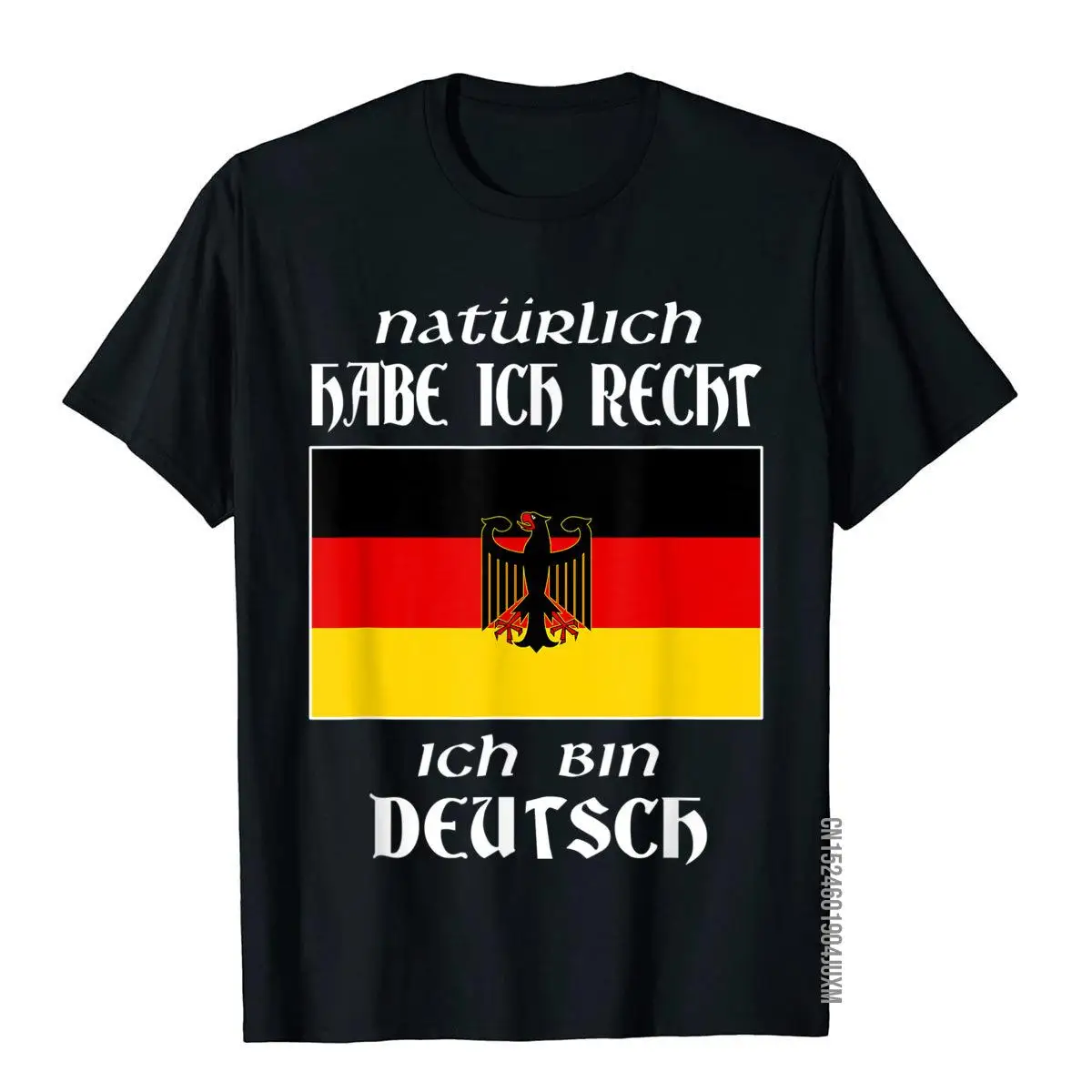 

Ich Bin Deutsch T-Shirt Funny German Language Germany Saying Geek Top T-Shirts Tops Shirt For Men Funky Cotton T Shirt
