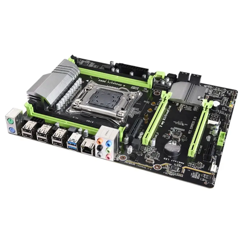 

X79T DDR3 PC USB 2.0 Motherboard LGA 2011 CPU Computer Gaming Support M.2 E5-2680V2 i7 SATA 3.0 USB 3.0 for Intel B75