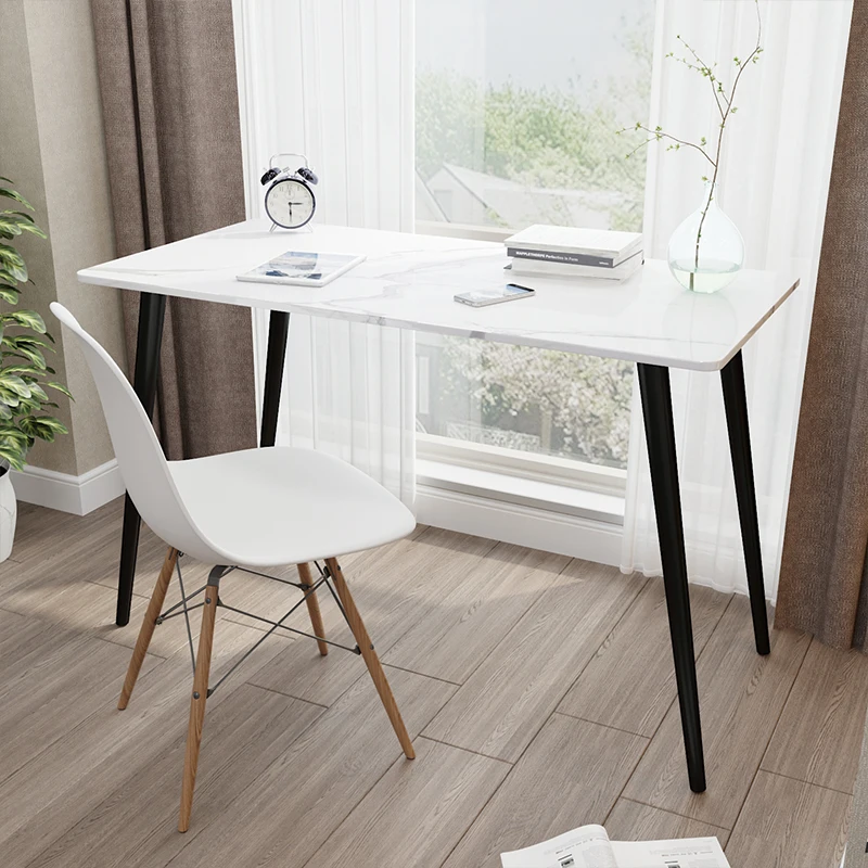 Настольный компьютерный стол в скандинавском стиле современный минималистичный