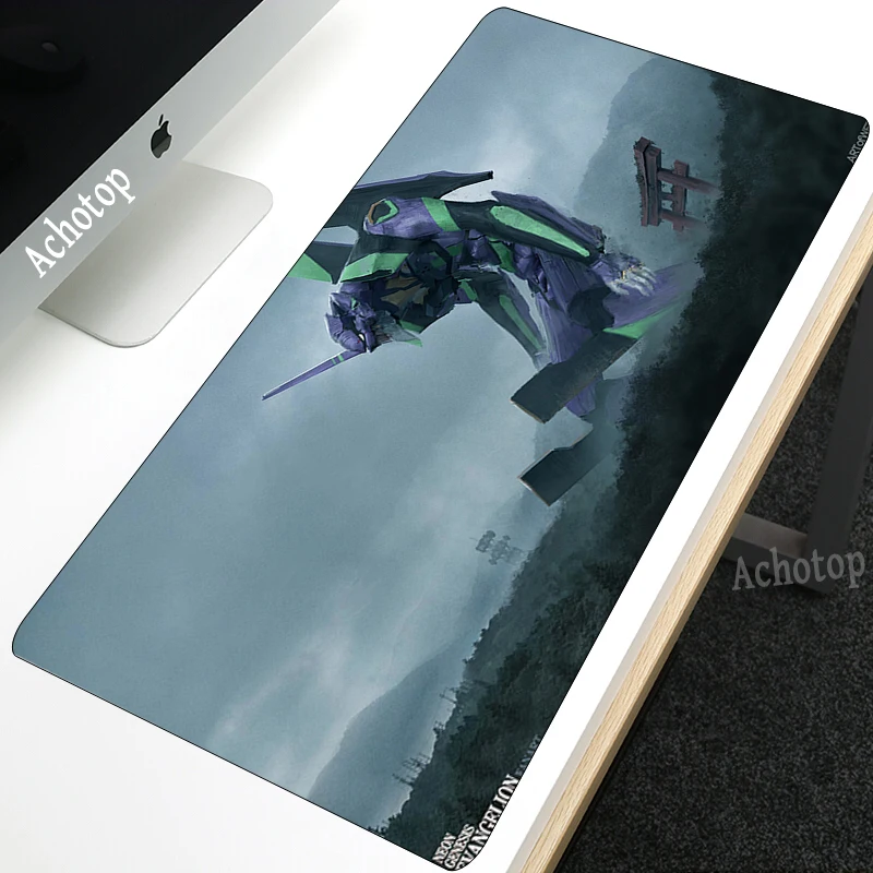 

Anime Eva Computer Mouse Pad Gamer Mouse Pads Large Gaming Mousepad XXL Desk Mause Pad Keyboard Mouse Carpet Gaming Accessories